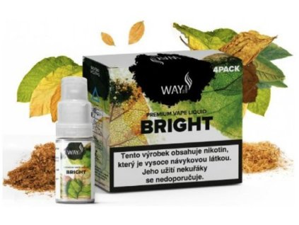 E liquid Way To Vape Bright 4x10ml