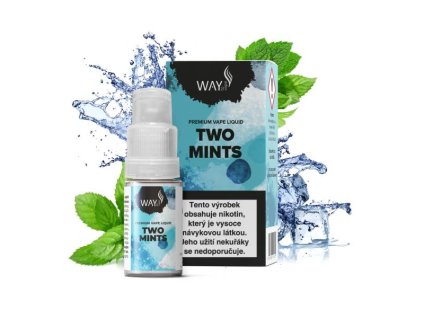 E-liquid Way To Vape Two Mints 10ml (Obsah nikotinu 0mg)