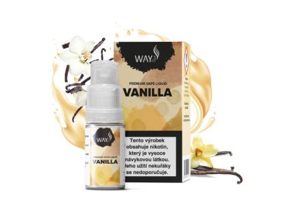 E-liquid Way To Vape Vanilla 10ml (Obsah nikotinu 0mg)