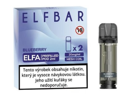 ELF BAR ELFA POD náplň Blueberry