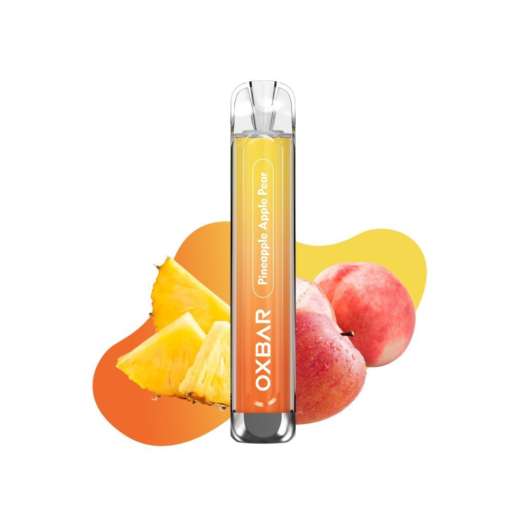1839 oxbar c800 pineapple apple pear elektronicka cigareta 800 potahu 16mg nikotinu