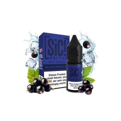 1975 e liquid sic salts cerny rybiz