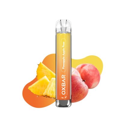 1839 oxbar c800 pineapple apple pear elektronicka cigareta 800 potahu 16mg nikotinu