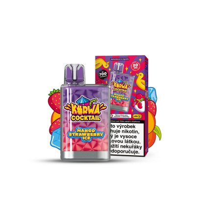 6407 kurwa cocktail mango strawberry ice 20mg q