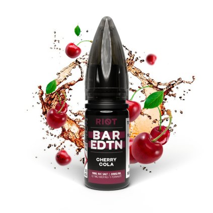 7013 e liquid riot bar edtn salt cherry cola 10ml 20 mg r