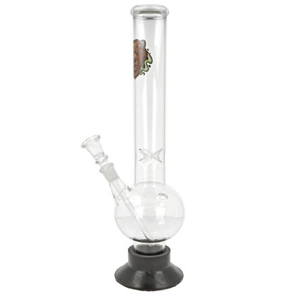 7346 2 bong skleneny bear head 37 cm