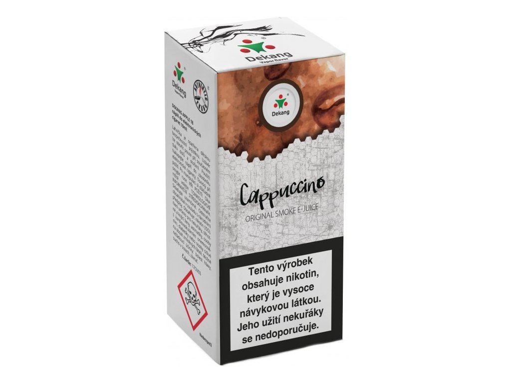 Liquid Dekang Cappuccino 10ml-16mg (Kapučíno)
