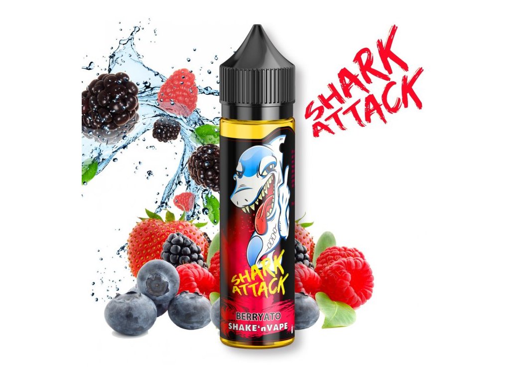 Příchuť IMPERIA Shark Attack - Shake and Vape 10ml Berryato