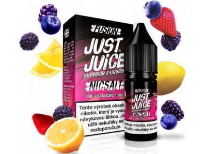 Liquid Just Juice SALT Fusion Berry Burst & Lemonade 10ml - 20mg