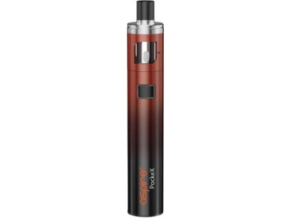 aSpire PockeX AIO elektronická cigareta 1500mAh ANNIVERSARY EDITION Black Red