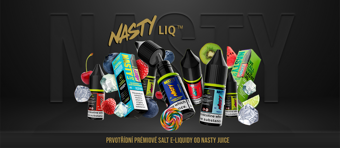 E-liquidy Nasty LIQ | Vapestyle.cz - elektronické cigarety