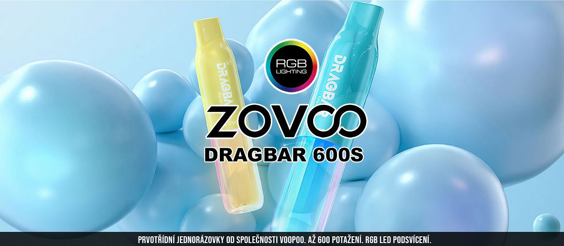ZOVOO Dragbar 600 S|Vapestyle.cz - elektronické cigarety