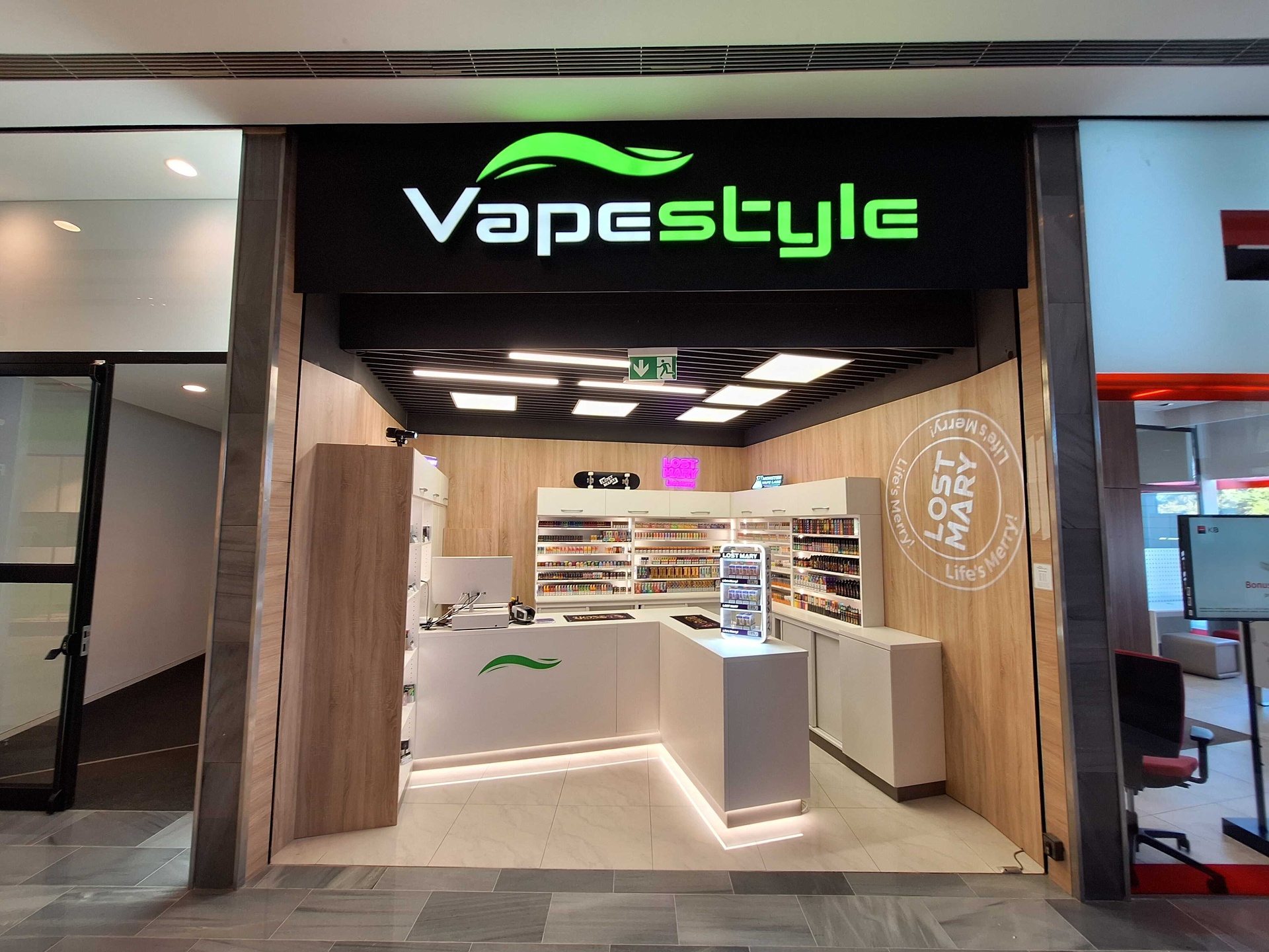 E-cigareta Westfield Chodov
