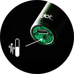 Mechanická regulace airflow páčkou na Dotmod Switch R