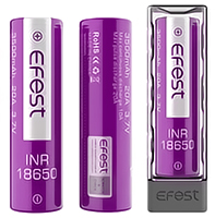 Efest INR 18650 3500mAh 20A baterie technické specifikace