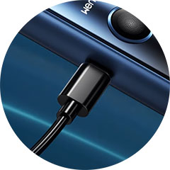 GeekVape Wenax Q Pro Pod Kit, nabíjení