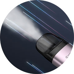 Elektronická cigareta Joyetech EVIO M Pod Kit, MTL styl potahování.