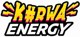 Kofeinové sáčky Kurwa Energy Logo společnosti
