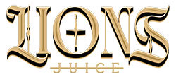 E-liquidy Lions Juice, logo.