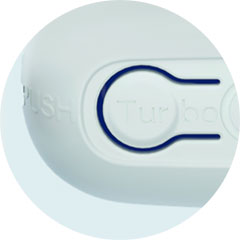 Turbo Mode Lost Mary BM1000 Turbo přepínání mezi intenzivním a jemným režimem tlačítkem