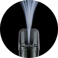 Draw-activated mechanismus bez tlačítek