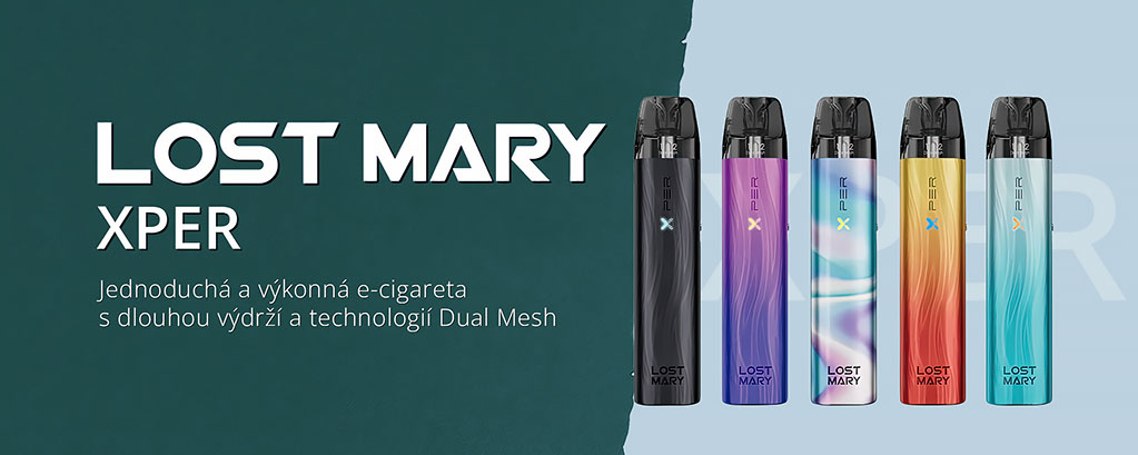 Lost Mary XPER, banner.