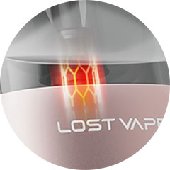 Integrované mesh žhavící hlavy v cartridgích Lost Vape E-Plus V2