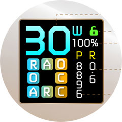 Výkon 30W a baterie 1300 mAh elektronické cigarety SMOK Arco Digi Pro