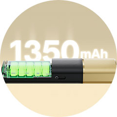 VOOPOO Argus Klyc integrovaná baterie 1350mAh