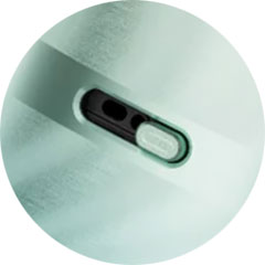 Manuální regulace přívodu vzduchu Airflow na VooPoo Vmate i3 – posuvník vzadu