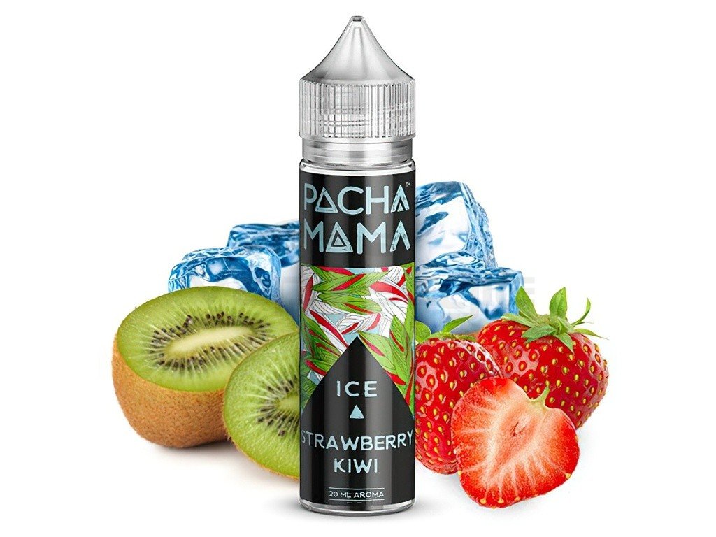 Pacha Mama - Strawberry Kiwi ICE - Shake and Vape - 20ml