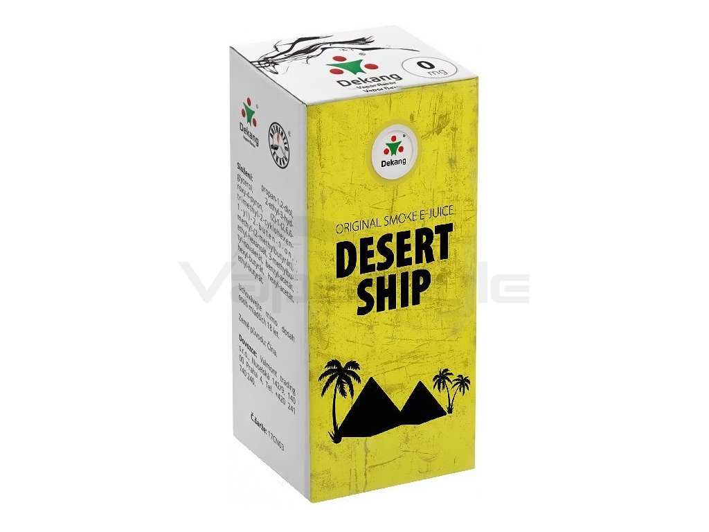 Dekang Desert ship 10ml 3mg, produktový obrázek.