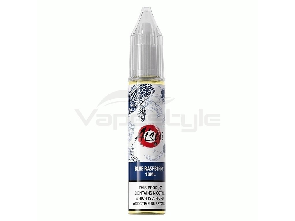 ZAP! Juice AISU Salt - E-liquid - Blue Raspberry - 10ml - 10mg, produktový obrázek.
