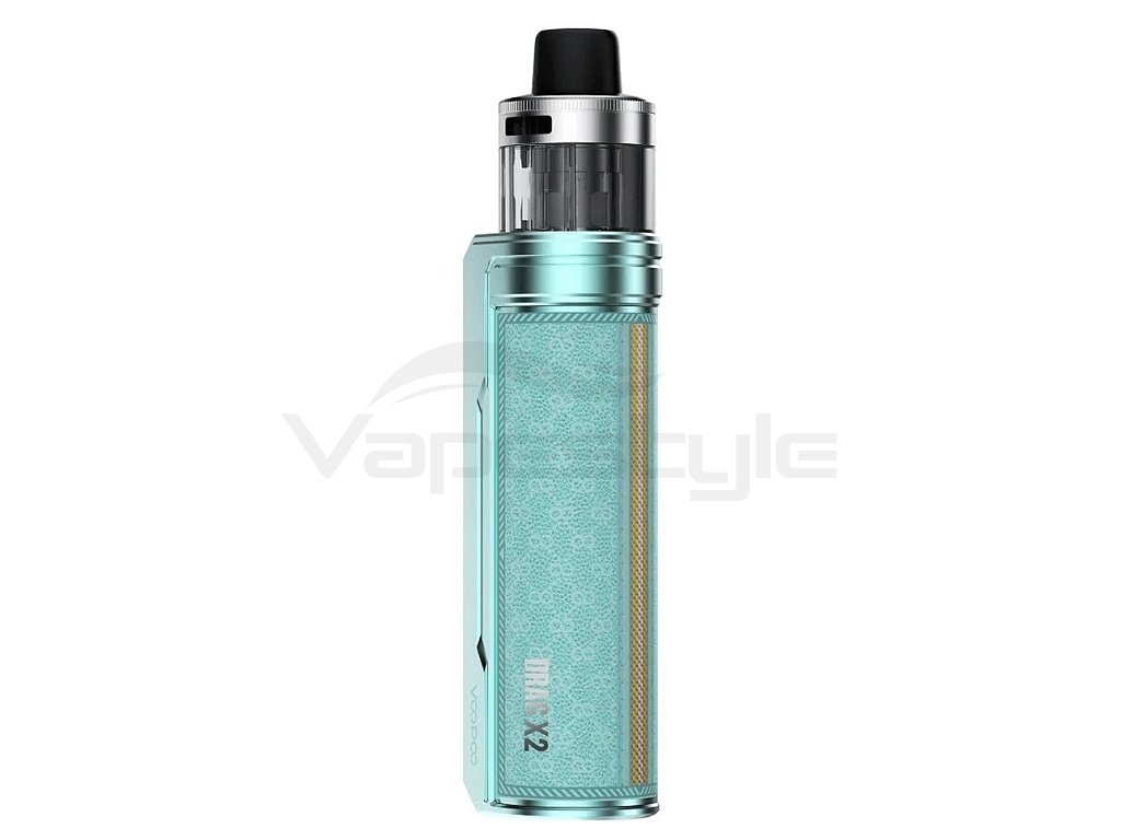VooPoo Drag X2 - Pod Kit - 80W - Snowy Blue, produktový obrázek.