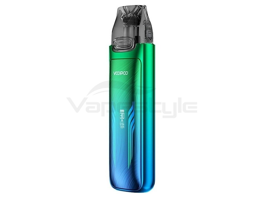 VooPoo VMATE MAX - Pod Kit - 1200mAh - Neon Blue, produktový obrázek.