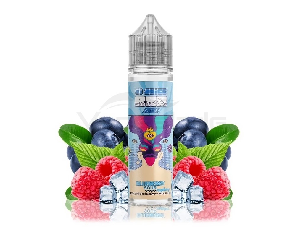 TI Juice Bar Series - S&V - Blueberry Sour Raspberry - 10ml, produktový obrázek.