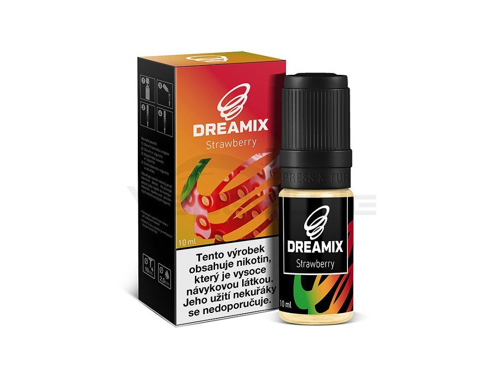 Dreamix - Strawberry - 0mg, produktový obrázek.