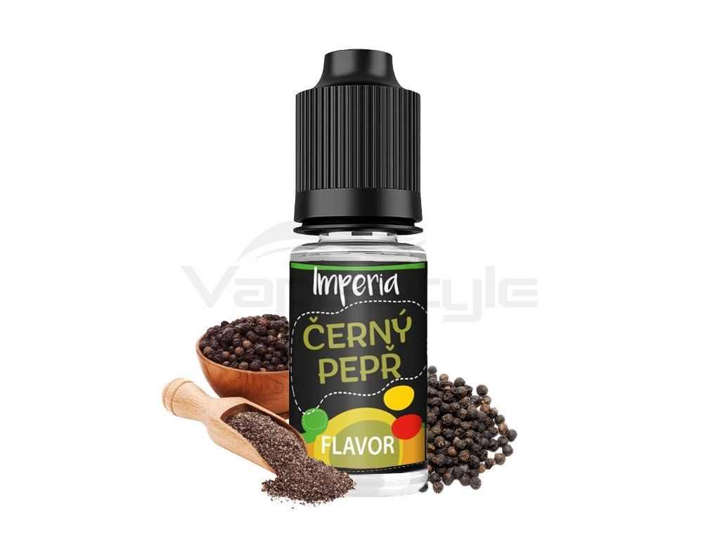 Imperia Black Label - Příchuť - 10ml - Černý pepř, produktový obrázek.