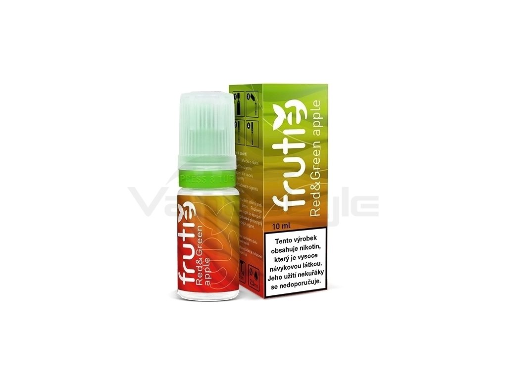 Frutie Jablko (Red and Green Apple) 0mg