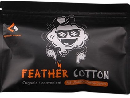 geekvape feather cotton organicka vata