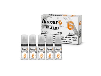 Flavourit 70/30 6mg 5x10ml