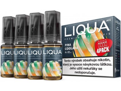 Liquid LIQUA CZ MIX 4Pack Pina Coolada 10ml-3mg