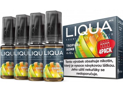 Liquid LIQUA CZ MIX 4Pack Tropical Bomb 10ml-12mg