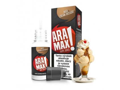 Max Cream Dessert - 12mg - 10ml - e-liquid Aramax