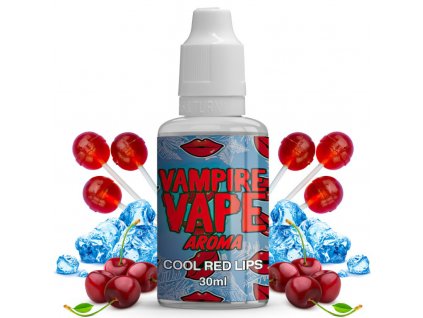 Vampire Vape - Příchuť - Cool Red Lips - 30ml, produktový obrázek.