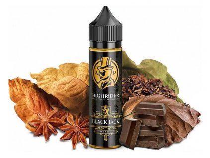 PJ Empire Hing Rider - Black Jack - Shake and Vape - 20 ml