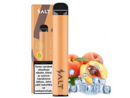 salt switch disposable pod kit peach ice