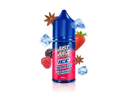 Just Juice - Příchuť - Wild Berries Aniseed ICE - 30ml, produktový obrázek.