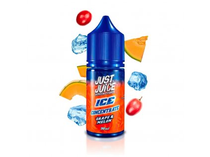 Just Juice - Příchuť - Grape Melon ICE - 30ml, produktový obrázek.