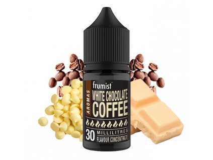 Frumist - Příchuť - White Chocolade Coffe - 30ml, produktový obrázek.